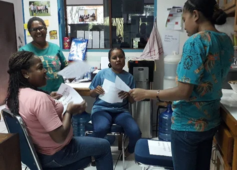 The Papuan Malay translation team